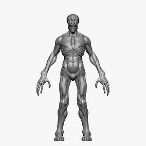 Zombie Undead - Highpoly Zbrush project model
