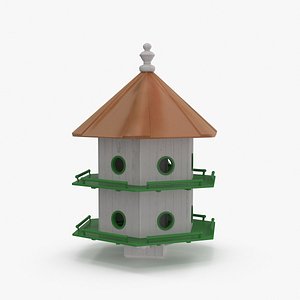 birdhouse bird house 3d model