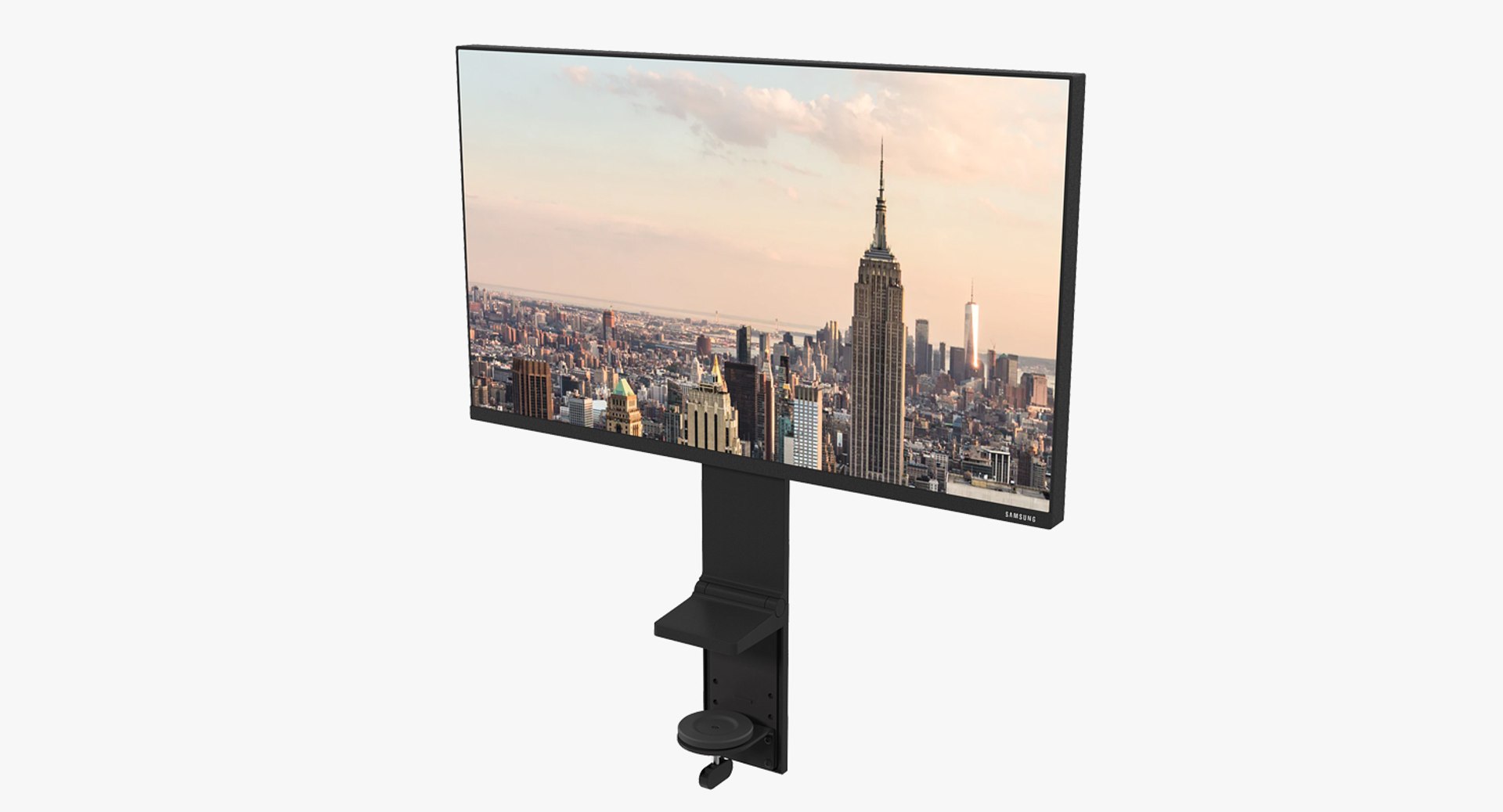 Samsung Space 27 S27R750QEI 3D model preview