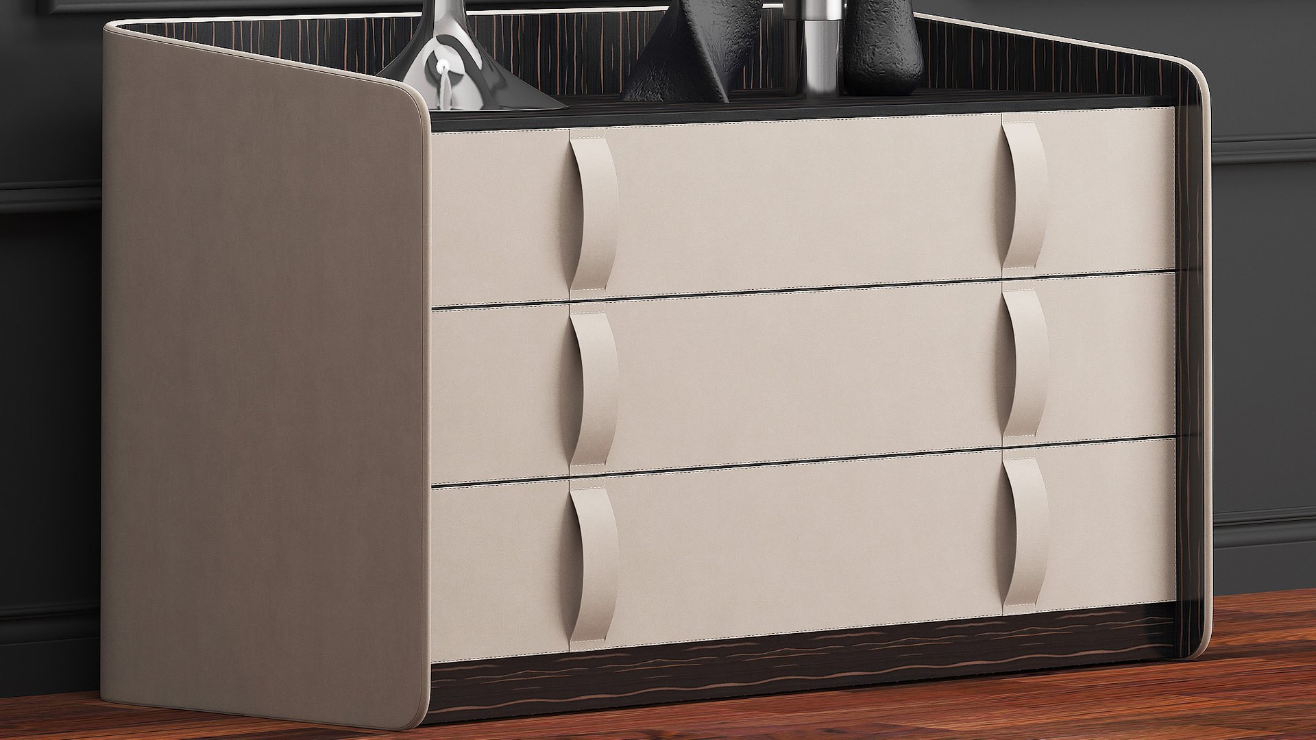 FLOU Gentleman Chest Of Drawer 3D Model - TurboSquid 1826692