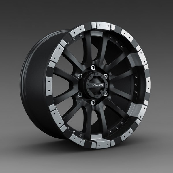 modelo 3d Advanti Racing - RC Roccia Wheel Rim modelo 3D - TurboSquid ...