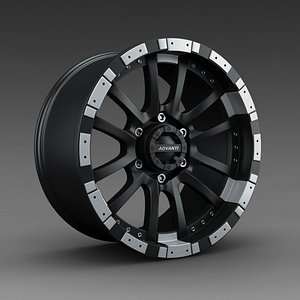 Advanti Racing - RC Roccia Wheel Rim 3D model