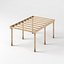 Three Carports - wood frame and paneling - carport - car parking