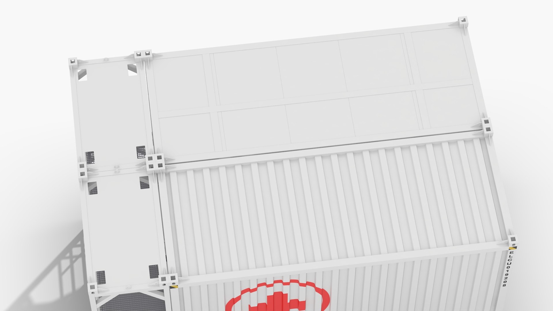 Multi-Tier Container Scaffold Structure White 3D - TurboSquid 2433492