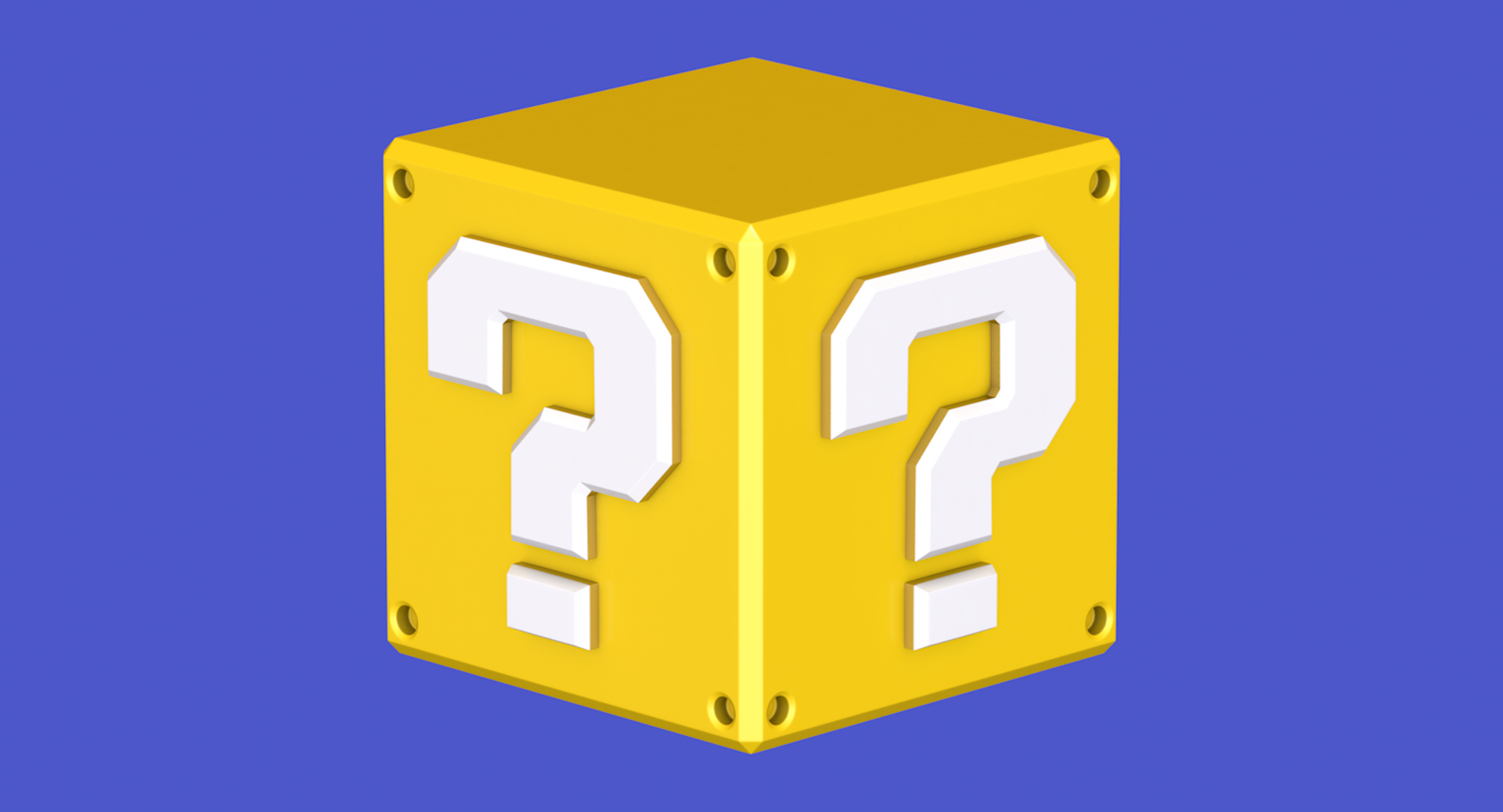 Mario Bros🍄Lucky Block / Question Block - Download Free 3D model