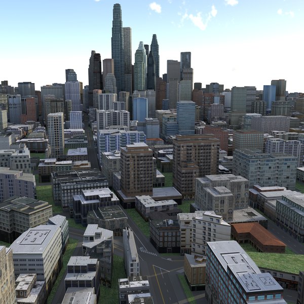 3D City 81 - TurboSquid 2113480