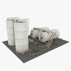3d oil refinery