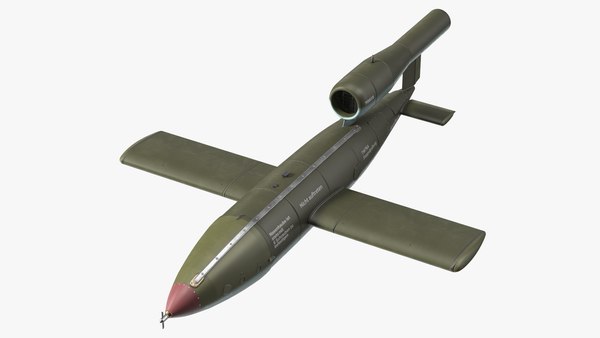 Deutsche V1 Flugbombe Buzz Bomb 3D-Modell - TurboSquid