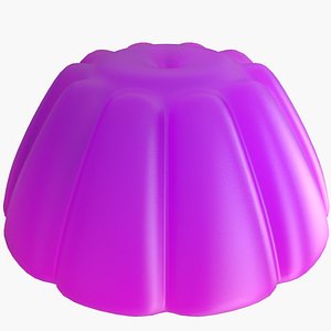jelly dessert purple
