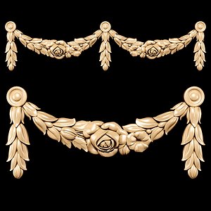 Classic style wood carving
