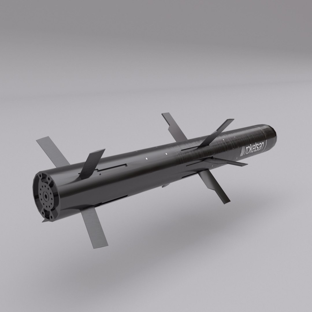 Omtas anti-tank missile 3D - TurboSquid 1976187