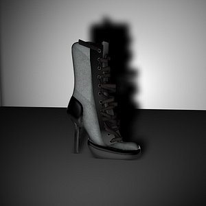 High heel boots