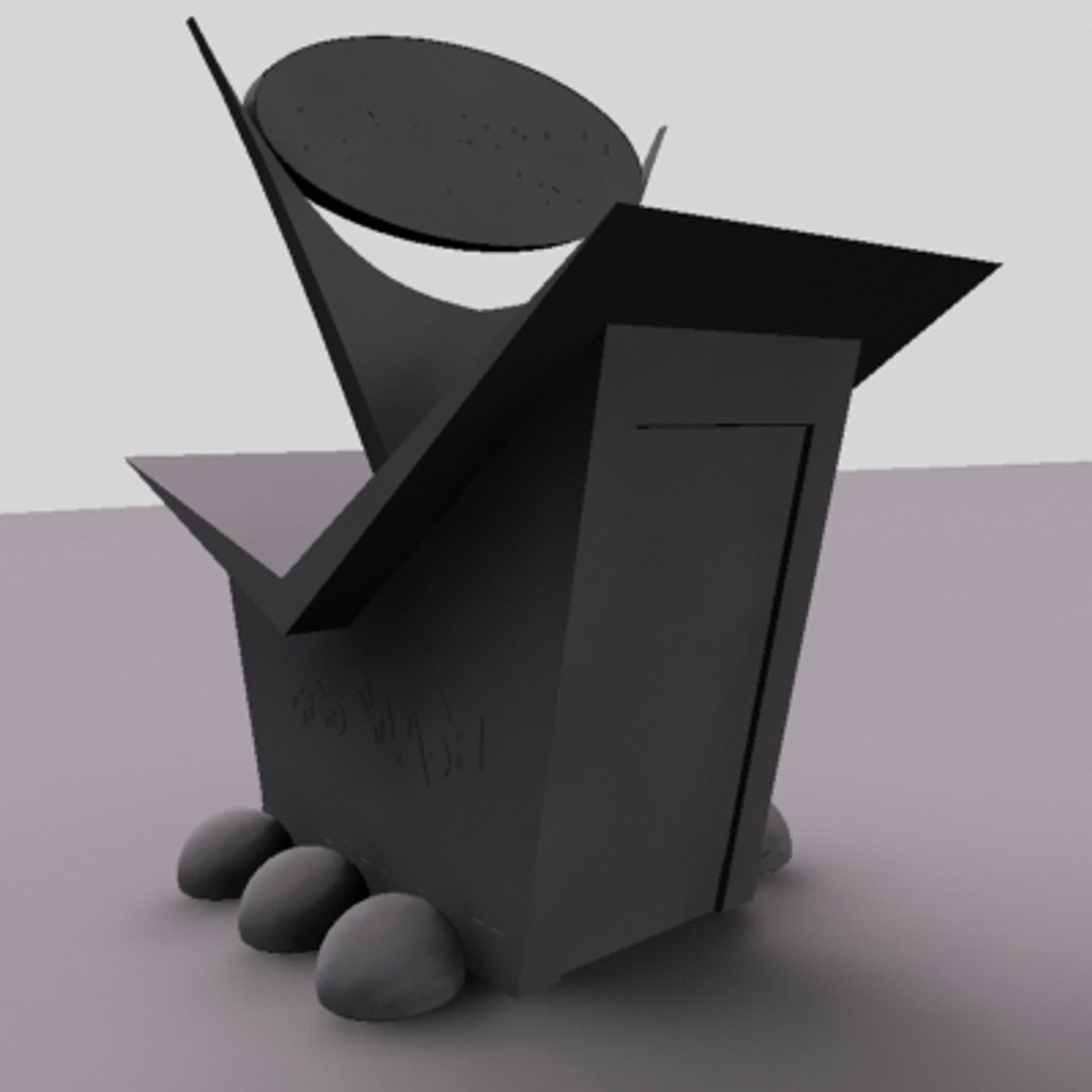 Retro Robo Wash Obj