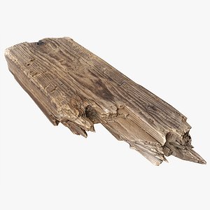 wood timber debris 3d model