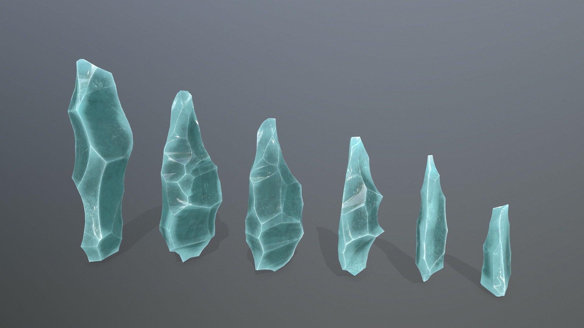 3D Crystals Model - TurboSquid 2399085