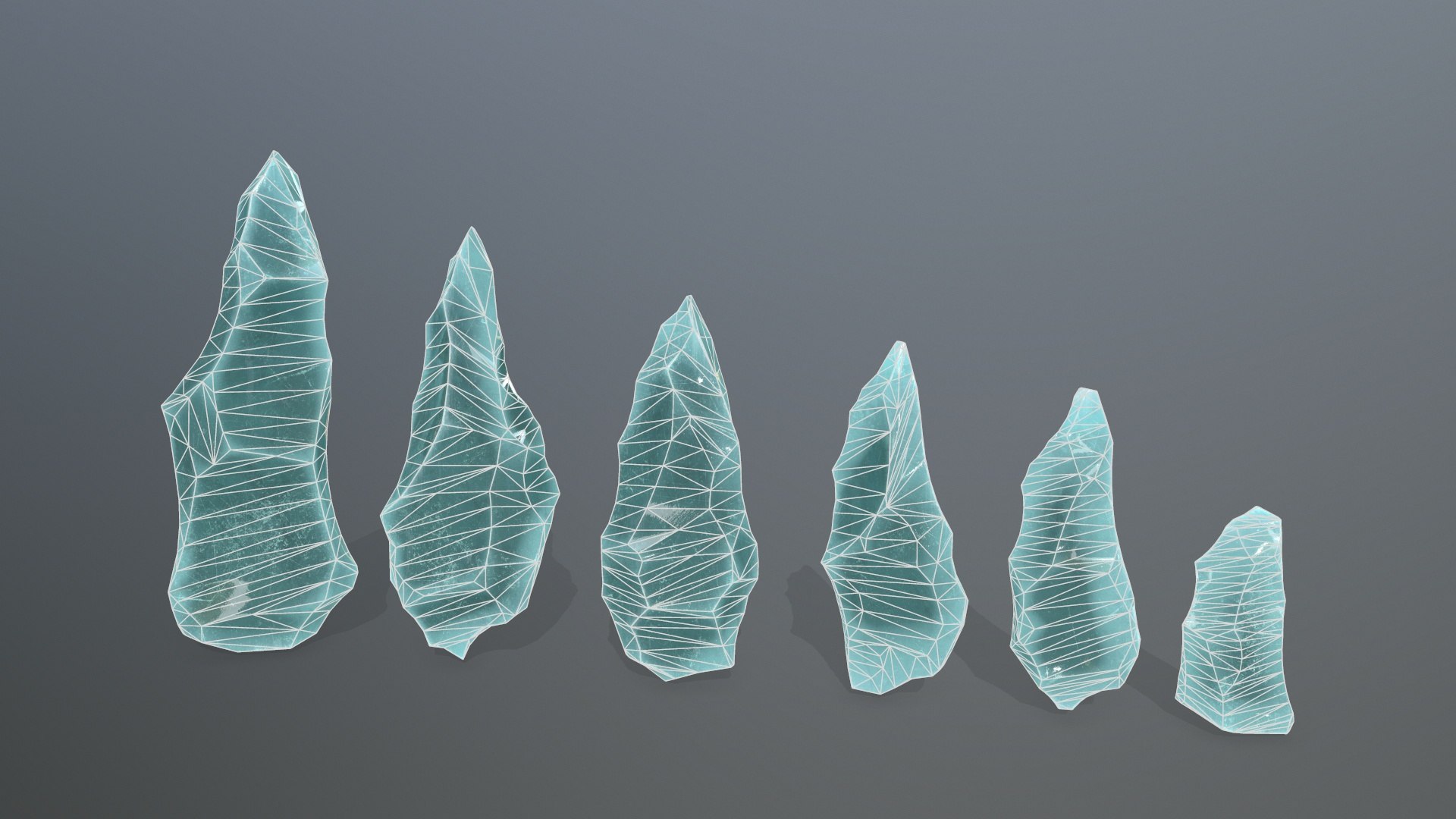 3D Crystals Model - TurboSquid 2399085