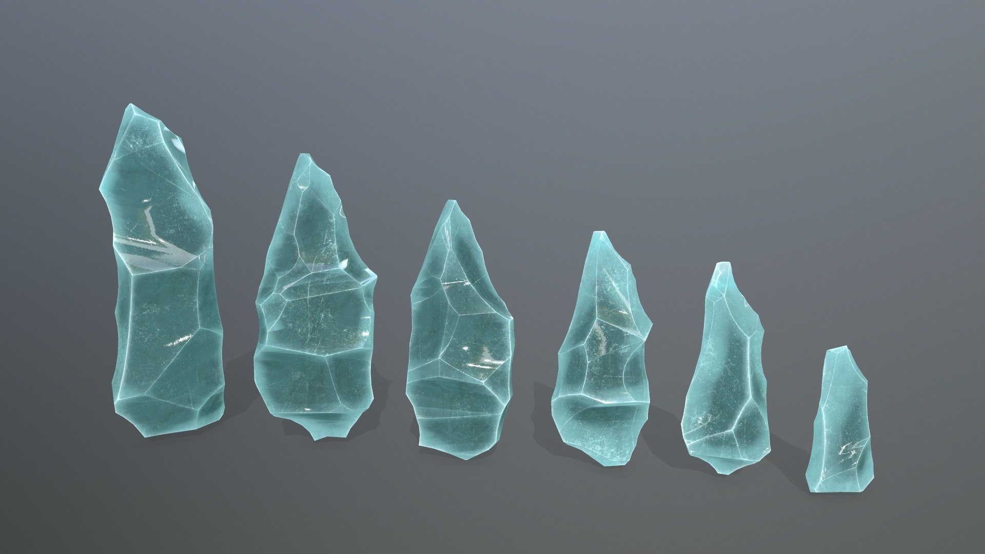3D Crystals Model - TurboSquid 2399085