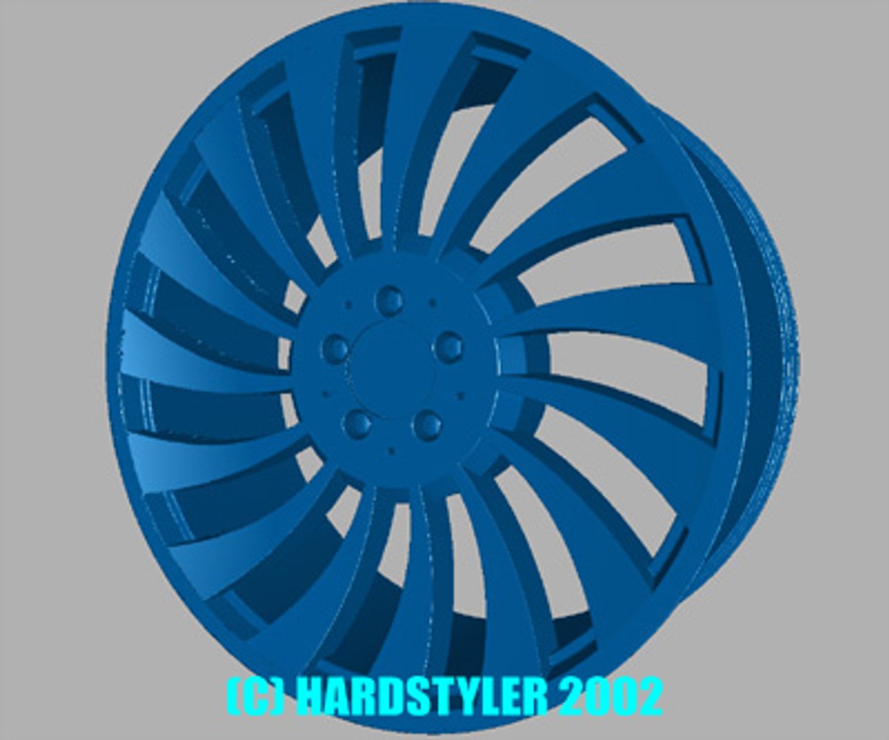 Wire Rim 3d Model