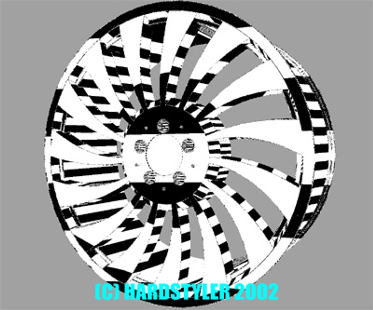 Wire Rim 3d Model