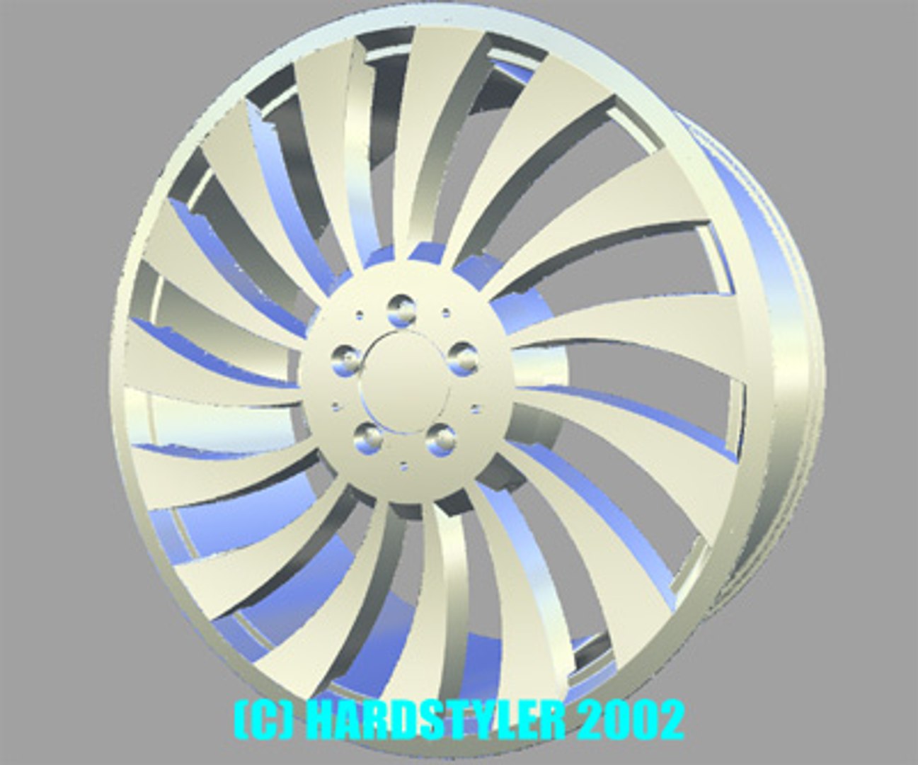 Wire Rim 3d Model