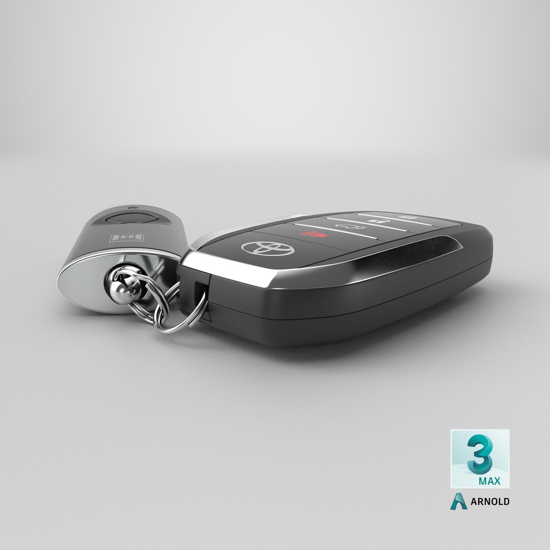 Car Key 03 With Garage Remote 3D - TurboSquid 2135284