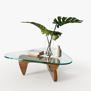 3D Glass table eccentric shapes