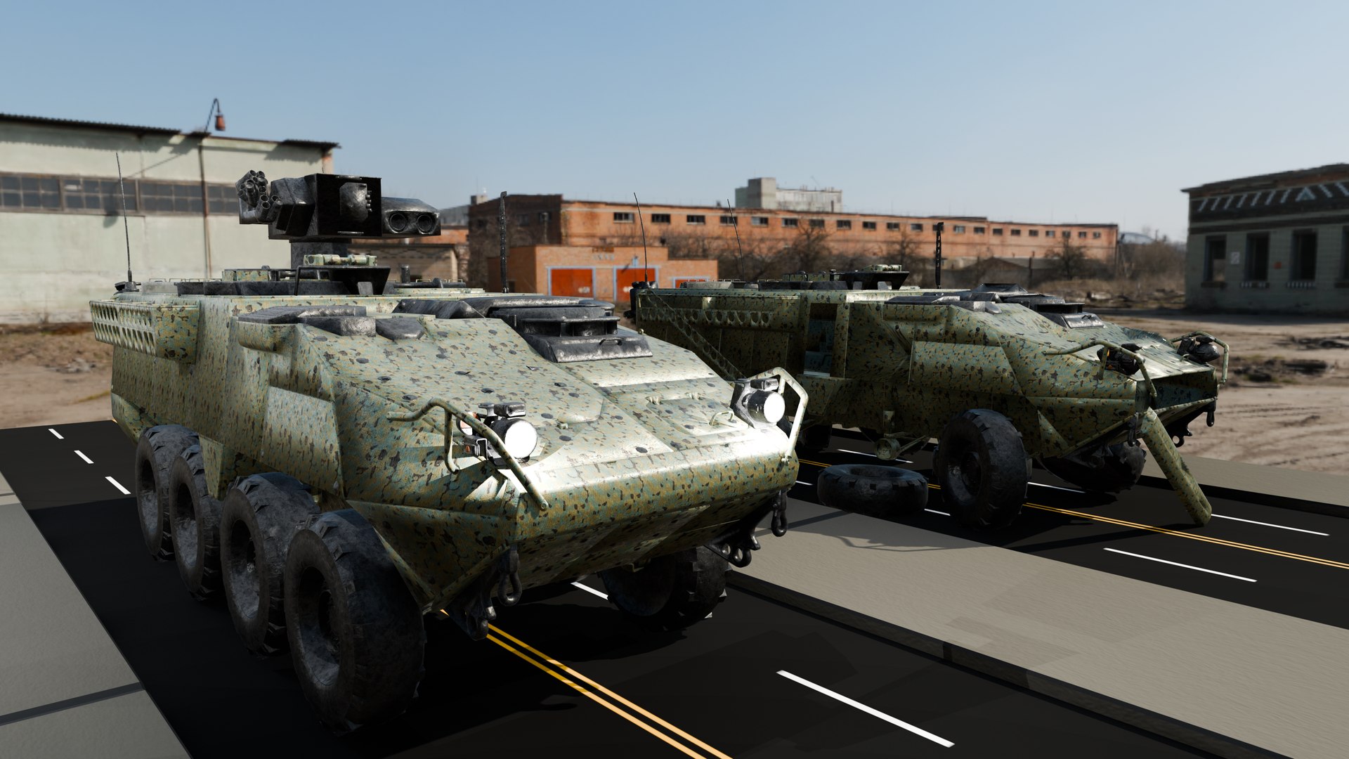 M1134 Armored Vehicle Pack Damaged and Clean Versions Game Ready 3D https://p.turbosquid.com/ts-thumb/1O/8UbPeV/Cl/2/png/1747940096/1920x1080/fit_q87/29ebf99128ab45bcdf805d5118176e7c8899c1f1/2.jpg
