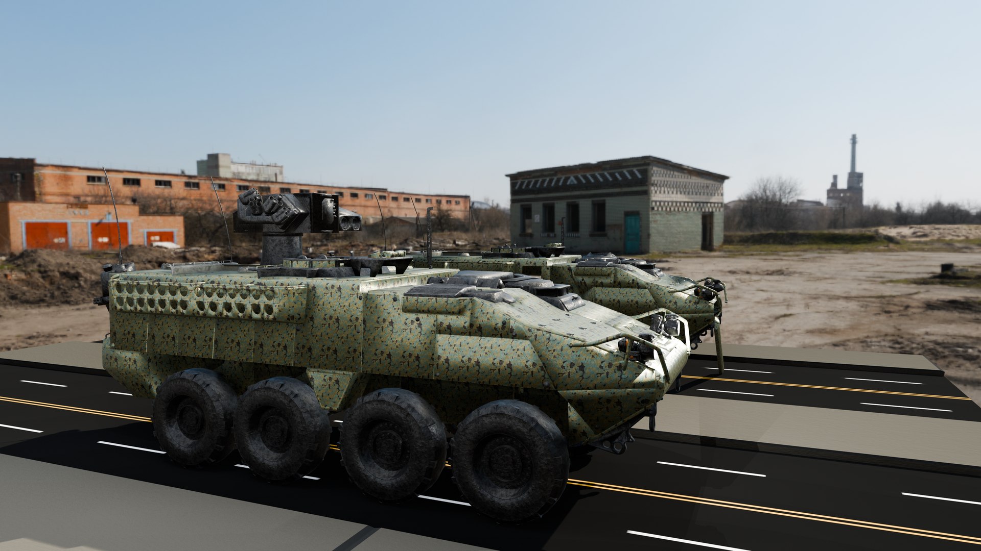 M1134 Armored Vehicle Pack Damaged and Clean Versions Game Ready 3D https://p.turbosquid.com/ts-thumb/1O/8UbPeV/tE/7/png/1747940096/1920x1080/fit_q87/d2c14b0b4458ef529653a297fec6be61c4ab5481/7.jpg