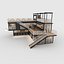 3D Container Cafe 11 model
