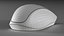 Pacote de modelos 3D de mouse e teclado modernos sem fio