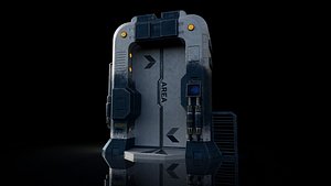 Sci-Fi Door model