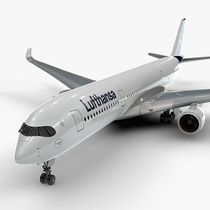 a350-900 lufthansa l1108 3D model