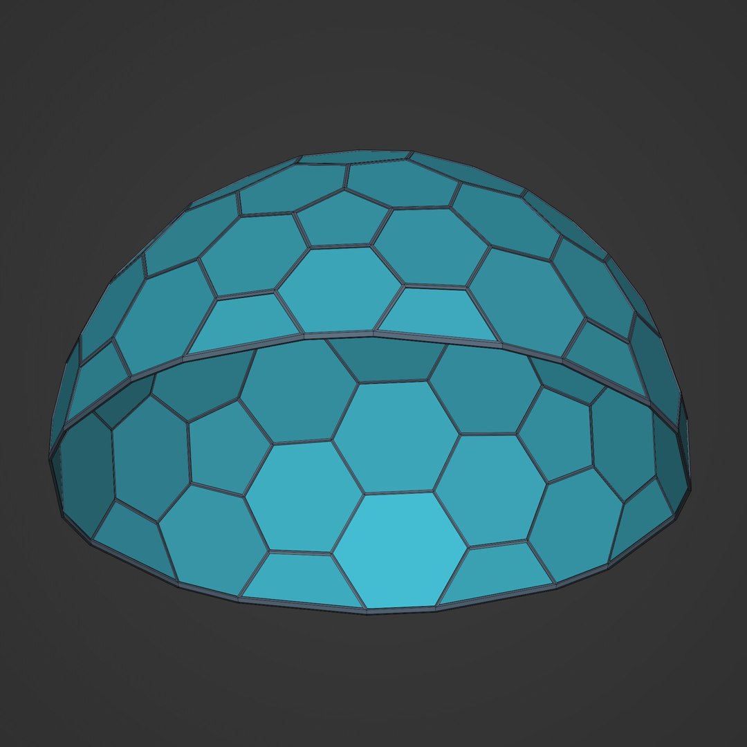Geodesic Dome -- Low Poly 3D Model - TurboSquid 1941723