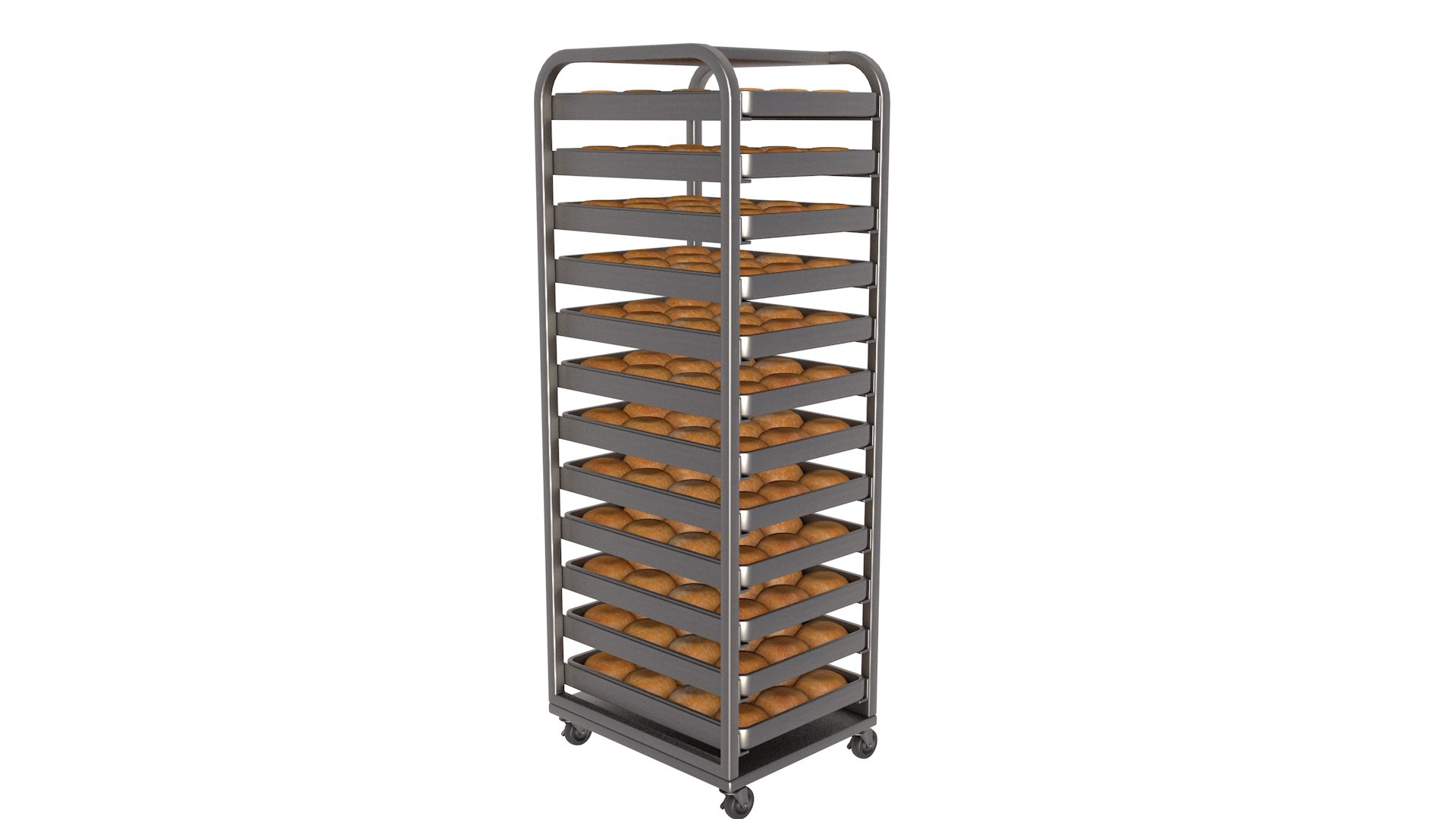 3D Model Bread Rack TurboSquid 1975782