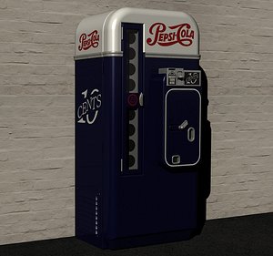 Vintage Pepsi Cola Vending Machine