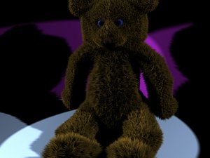 teddy bear 3d max