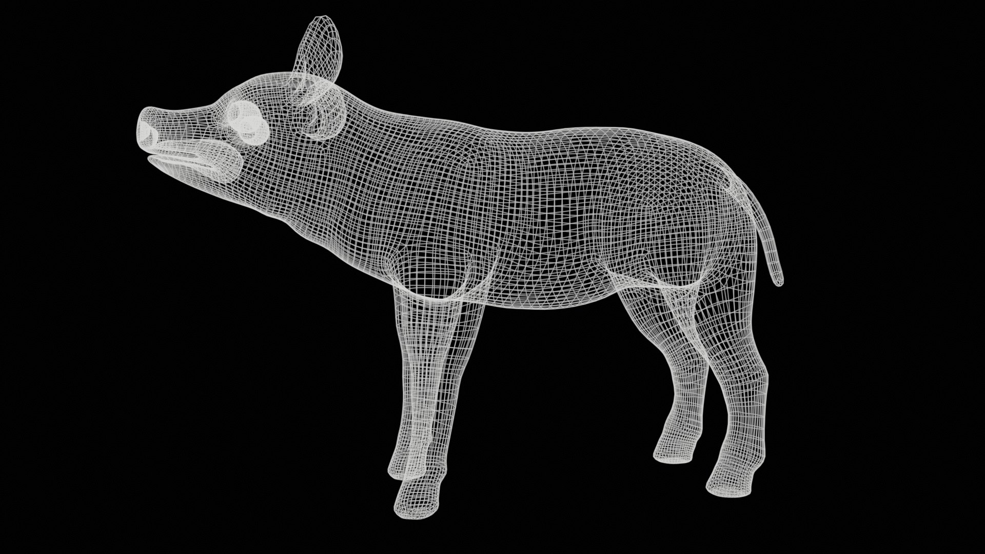 3D Pig Rig High-poly Textured - TurboSquid 2345731