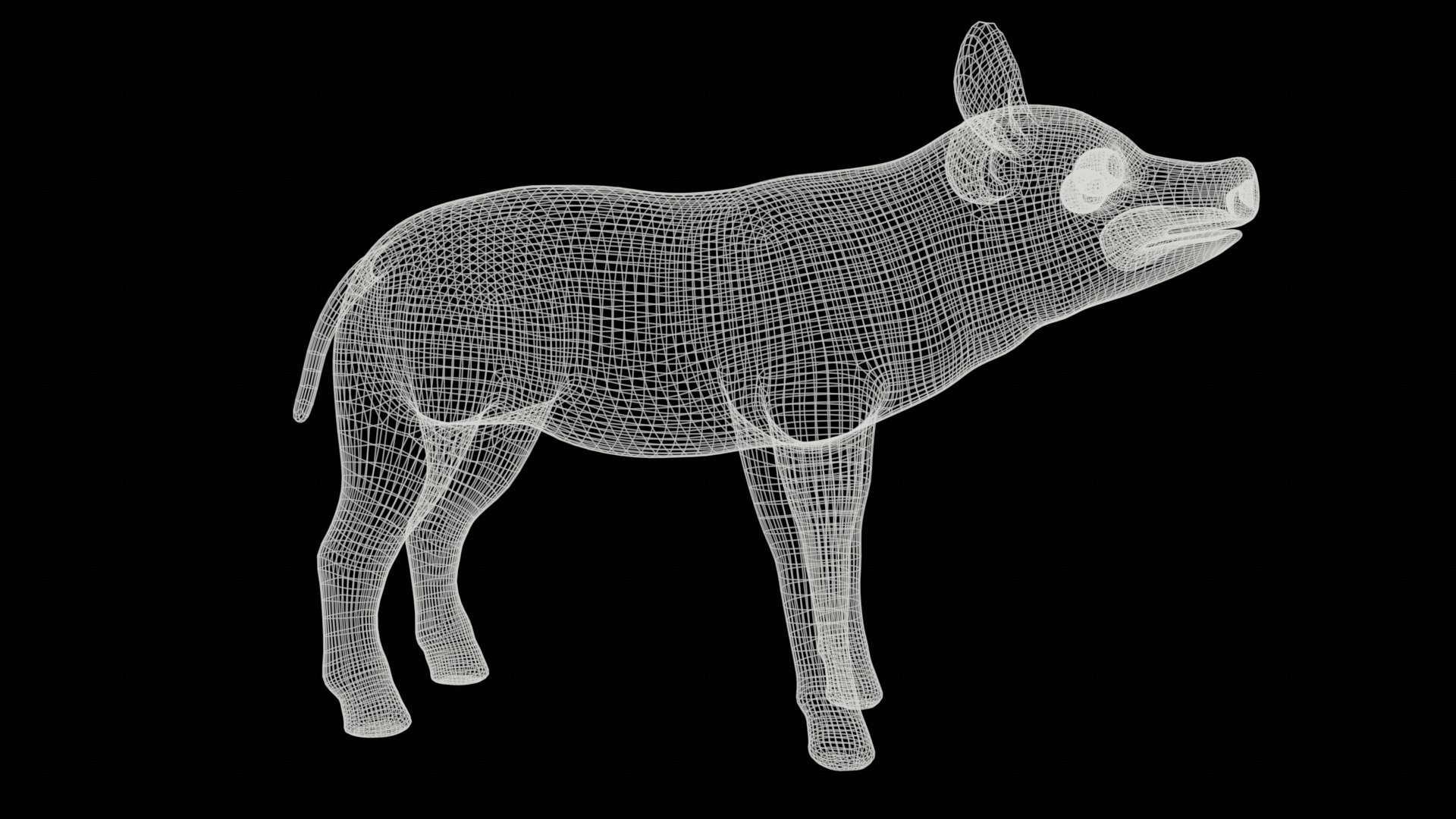 3D Pig Rig High-poly Textured - TurboSquid 2345731