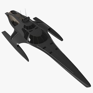 trimaran yacht sea 3D