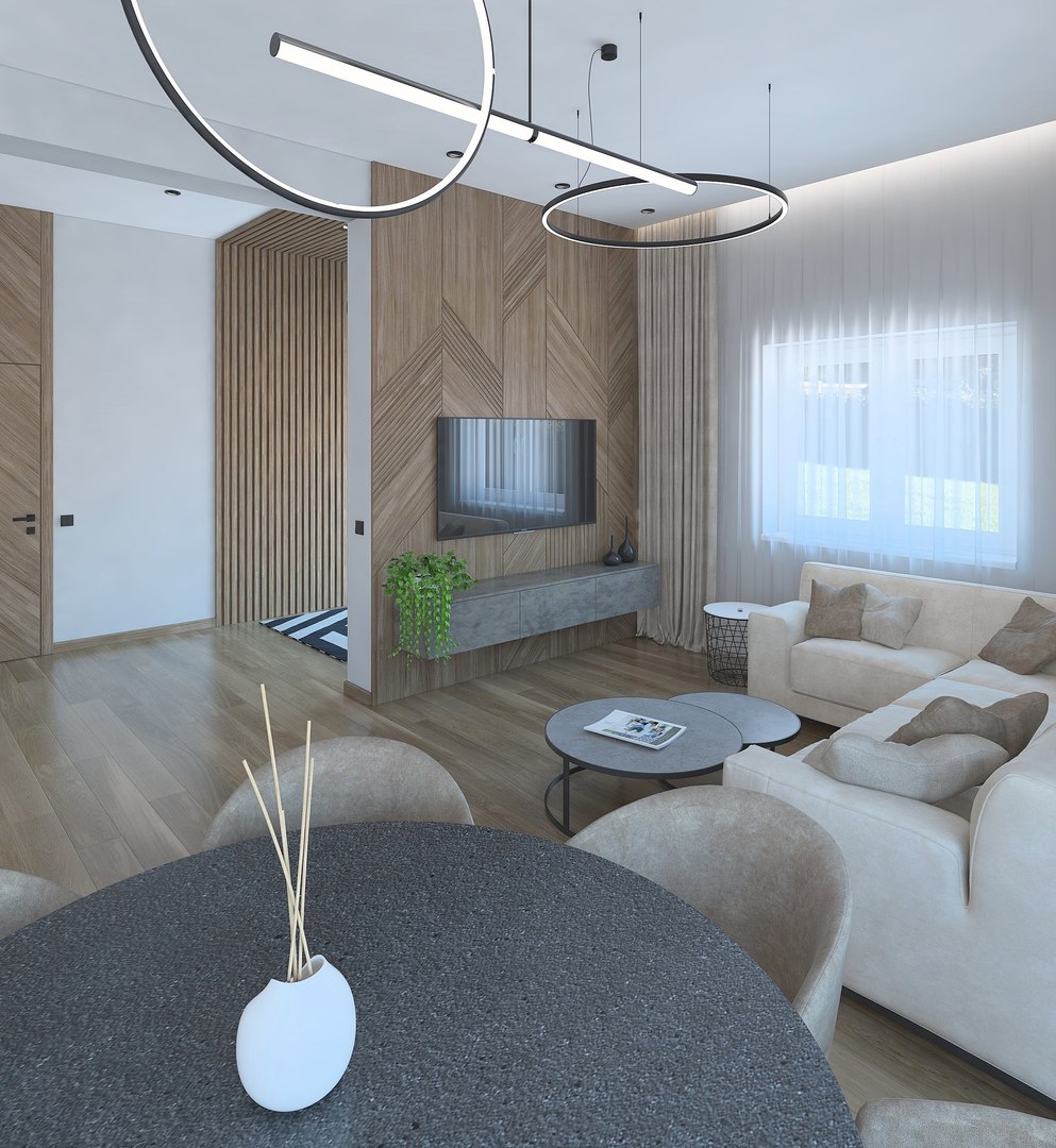 3D Model Wonderful Large Living Room - TurboSquid 2129575