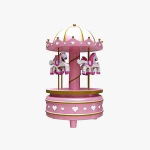 Carousel Music Box