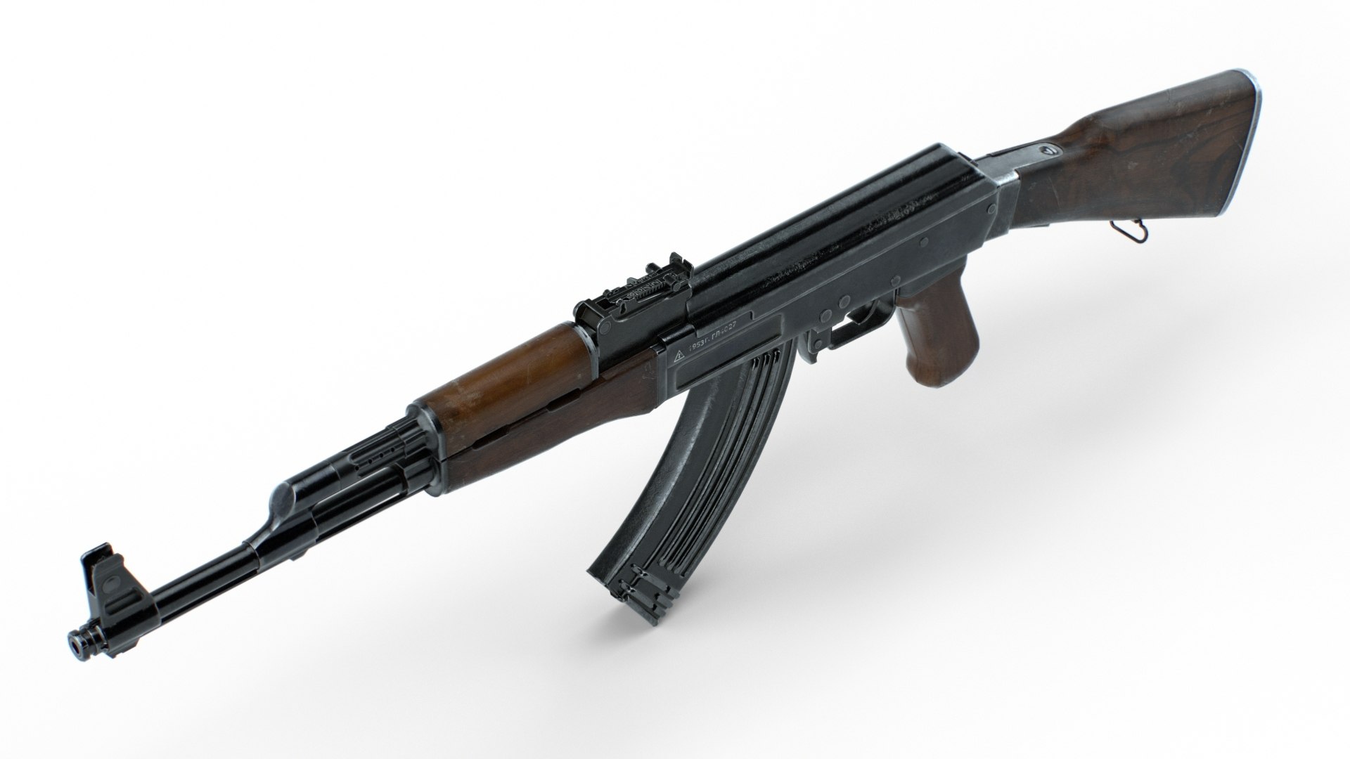 Ak-47 Rifle Ak Model - TurboSquid 1713731