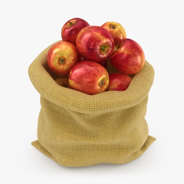 Sack of Apples 3D model