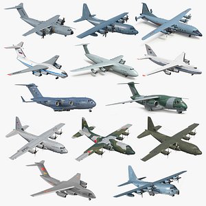 Global Military Cargo Airplanes Collection