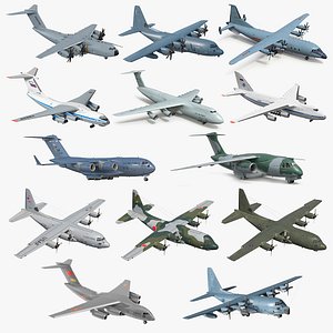 Global Military Cargo Airplanes Collection