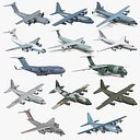 Collezione globale di aerei cargo militari
