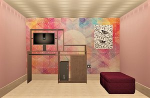 computer room 3D model