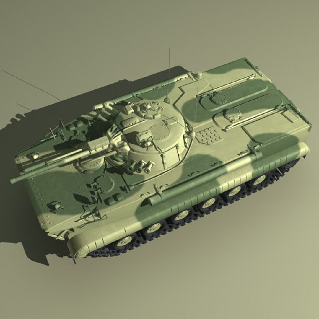 3d Bmp-3 Russian Russia Model