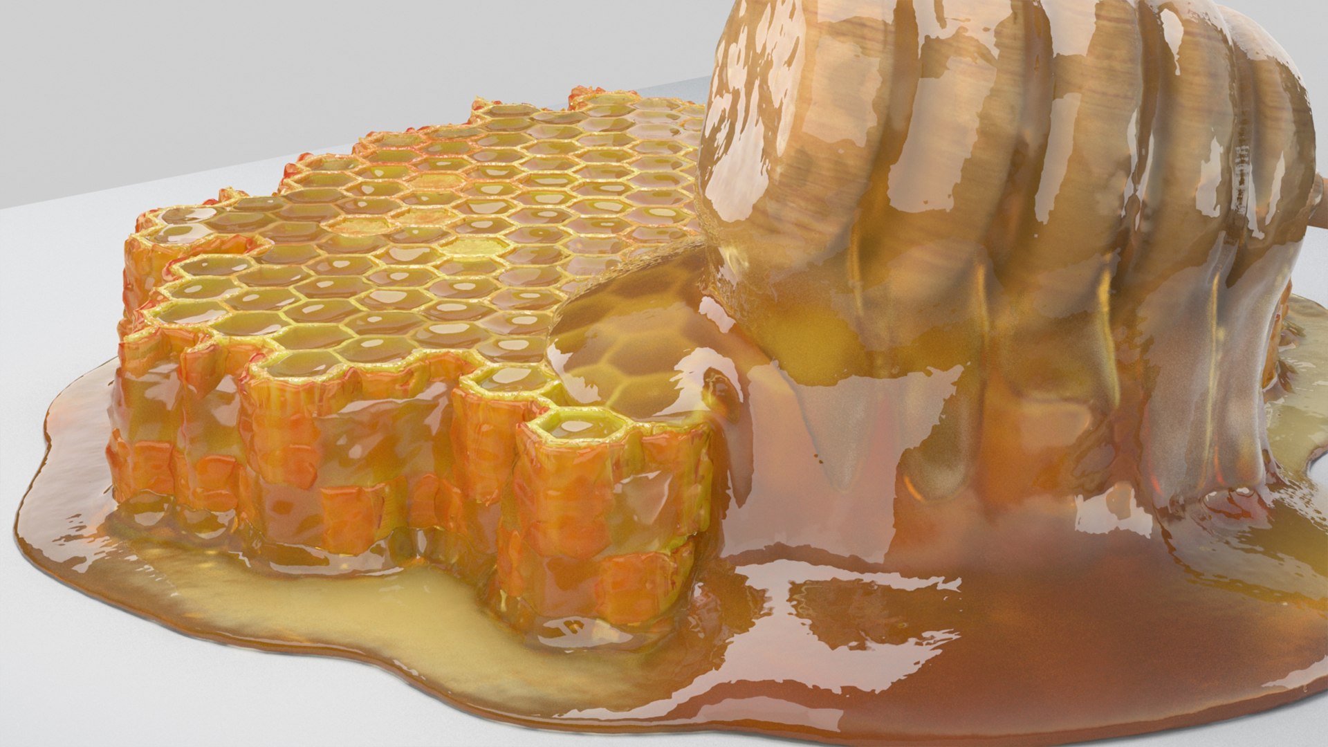 Honeycomb 3D Model 3D - TurboSquid 2122529