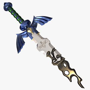 3D Decayed Master Sword - Tears of the Kingdom model